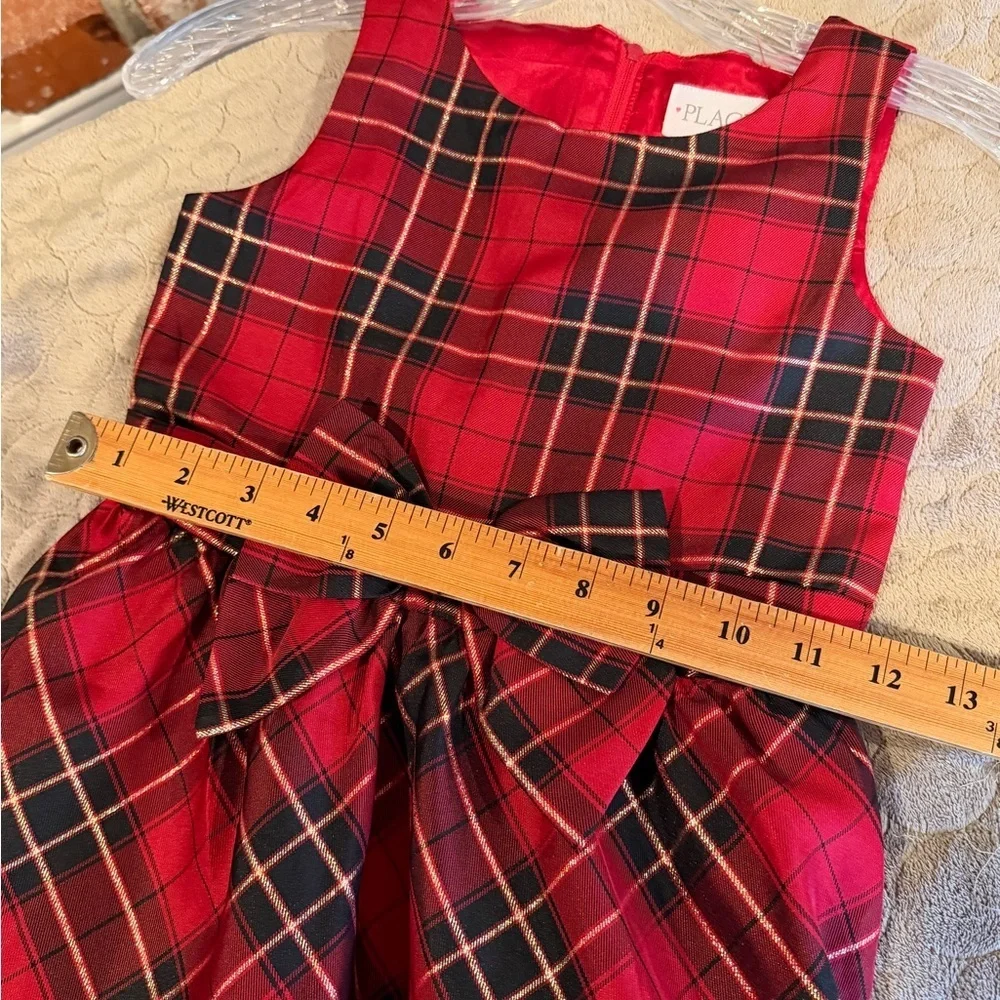 The Children's Place Red and Black Plaid Dress